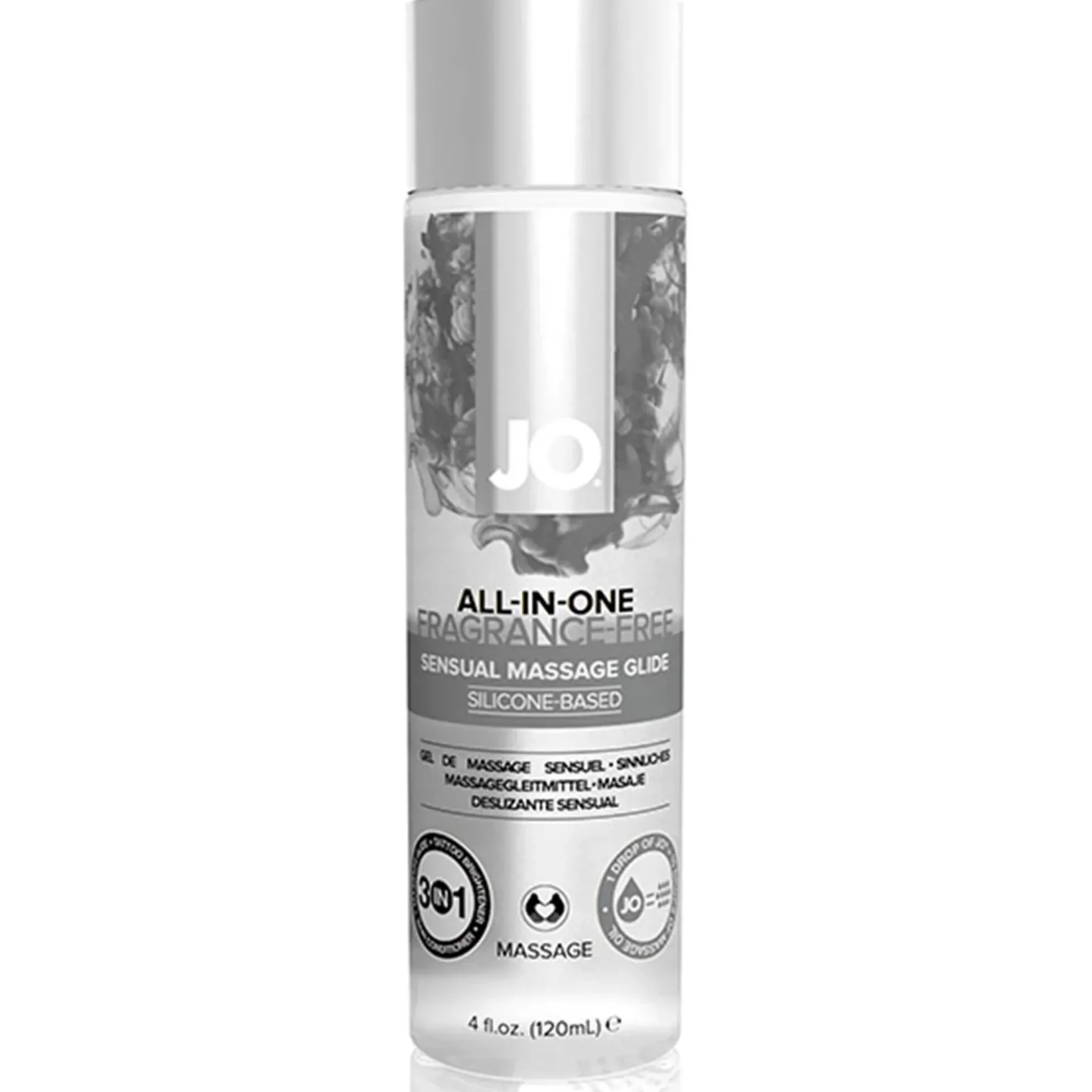 System JO - Massage Glide, Unscented, 120 ml