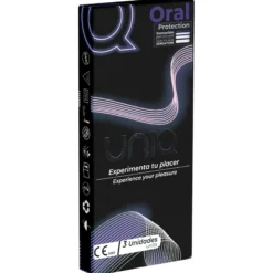 UNIQ Oral Love - lateksiton suuseksisuoja, 3 kpl